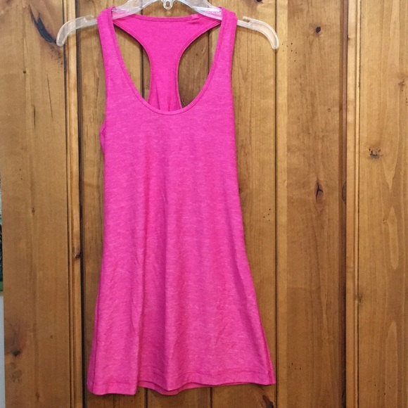 Lululemon Cool Racerback CRB Tank Top Heather Pink - Picture 3 of 3